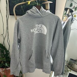 North Face Men’s Gray Hoodie